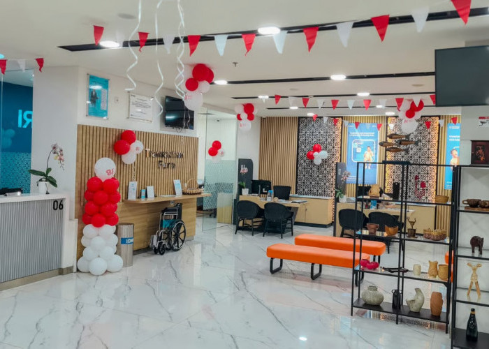 Sambut HUT ke-81 RI, BRI BO Gunung Sahari Semarakkan Kantor dengan Nuansa Merah Putih