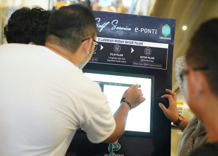 Pontianak Hadirkan KiosK e-Ponti di Ruang Publik, Warga Bisa Transaksi Mandiri