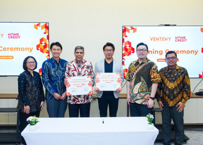 VENTENY Jalin Kerja Sama Ekosistem Bisnis dengan Home Credit Indonesia