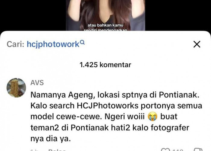 Geger! Dugaan Pelecehan Verbal oleh HCJ Photoworks di TikTok, Salah Satu Model Speak Up