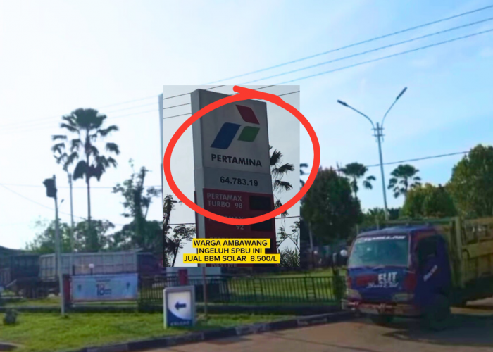 SPBU di Ambawang Diduga Jual Solar di Atas HET, Warga Protes Keras