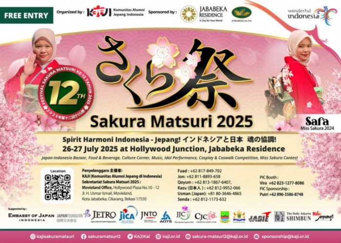 Sakura Matsuri ke-12: Menyatukan Budaya Jepang dan Indonesia dalam Semarak Festival Tahunan