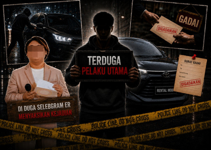Diduga Mobil Rental Dibawa Kabur dan Digadaikan, Selebgram Pontianak Berinisial ER Diduga menyaksikan kejadian