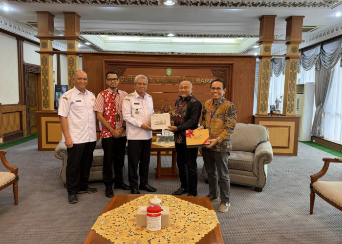 Dalam Rangka Merayakan Hari Pelanggan Nasional, Telkom Kalbar Kunjungi Pemerintah Provinsi Kalimantan Barat