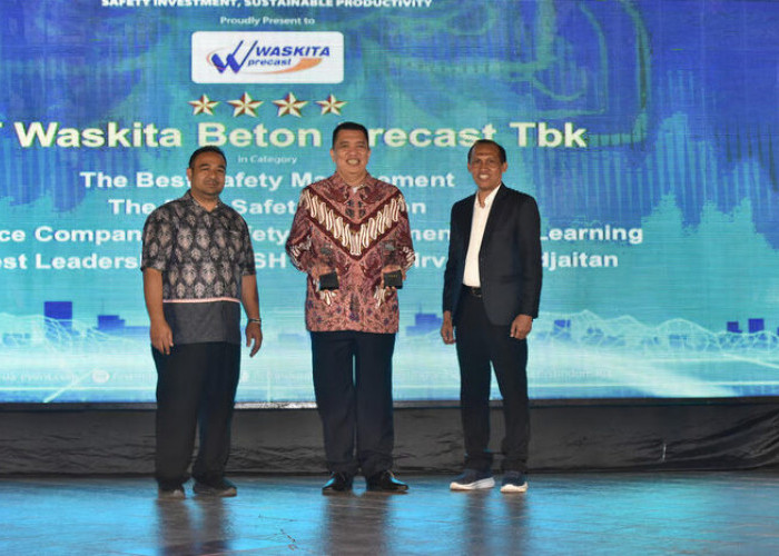 WSBP Kembali Raih Penghargaan Bintang 4 di Indonesia Safety Excellence Award 2025