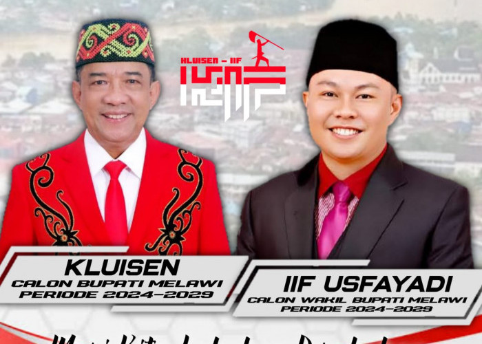 Resmi Kantongi SK B1 KWK Gerindra, Kluisen-Iif Usfayadi Siap Maju Untuk Pilkada Melawi 2024