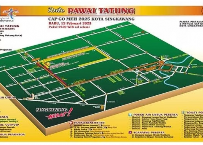 Pawai Tatung Cap Go Meh 2025 Singkawang Digelar 12 Februari, Berikut Rute, Persiapan, dan Fasilitasnya!