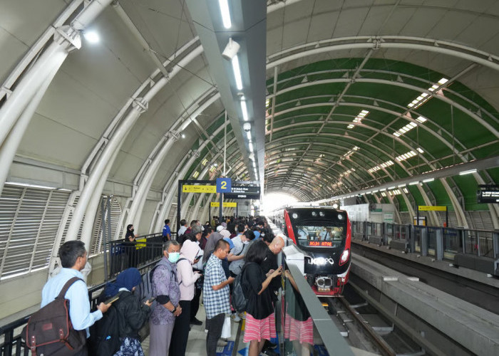 Pengguna LRT Jabodebek Capai 2,5 Juta pada Maret 2026