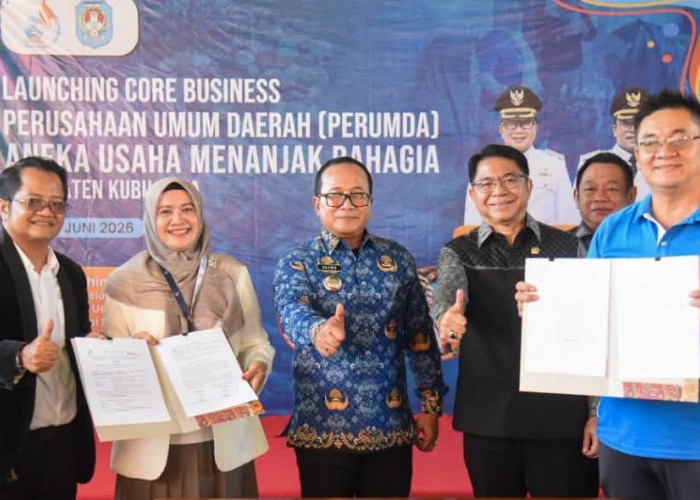 Bupati Kubu Raya Apresiasi Perumda, Belum Disuntik Modal Sudah Siap Bagi Dividen