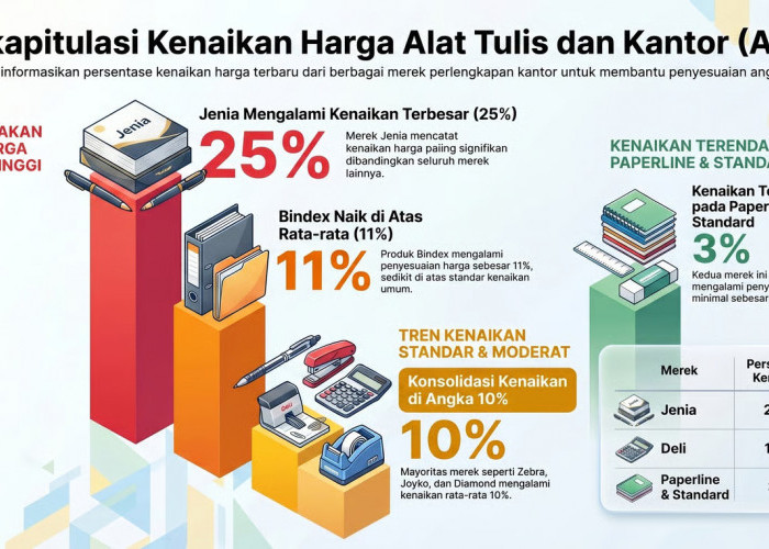 Optimisme di Tengah Kenaikan: Harga ATK Diprediksi Normal Seiring Meredanya Konflik Global