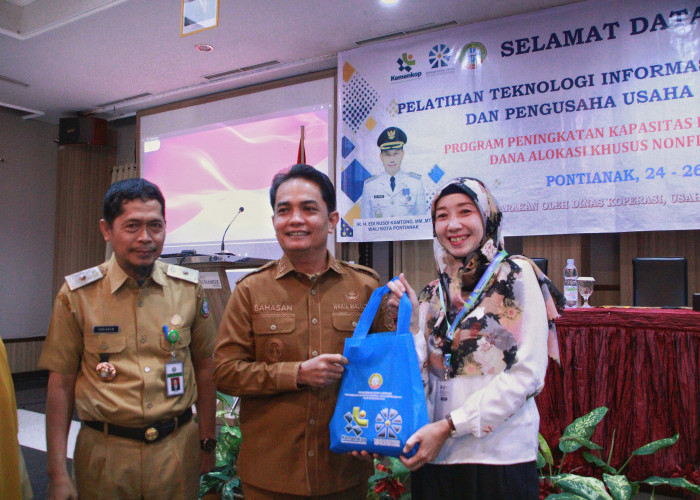 Pemkot Pontianak Dorong Digitalisasi Koperasi, Wawako Bahasan Tekankan Perubahan Mindset