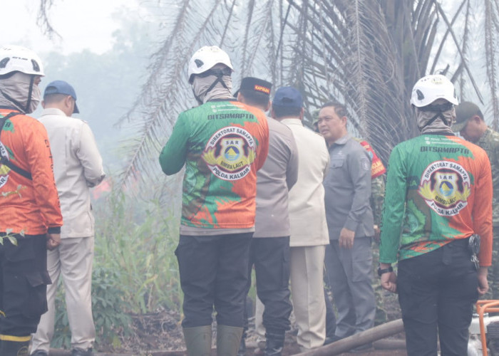 Presiden Prabowo Tinjau Lahan Terbakar di Kubu Raya, Norsan: Dukungan Pusat Perkuat Penanganan Karhutla