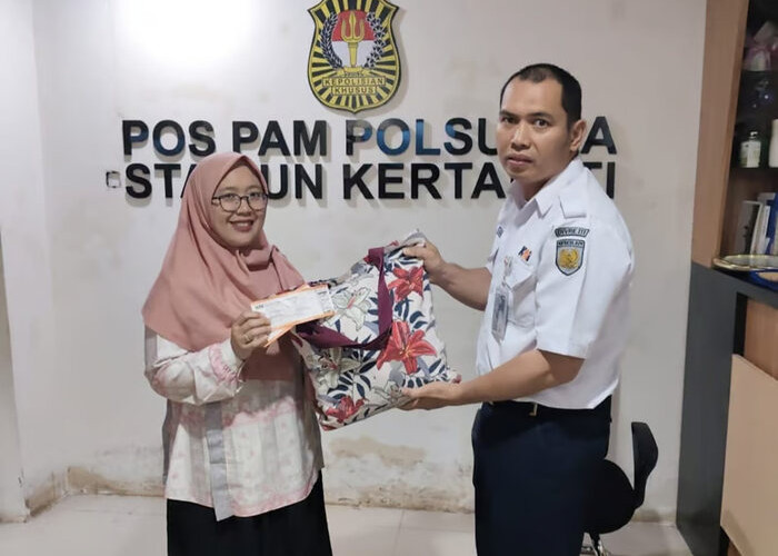 KAI Divre III Palembang Amankan Barang Tertinggal Penumpang Selama 2025