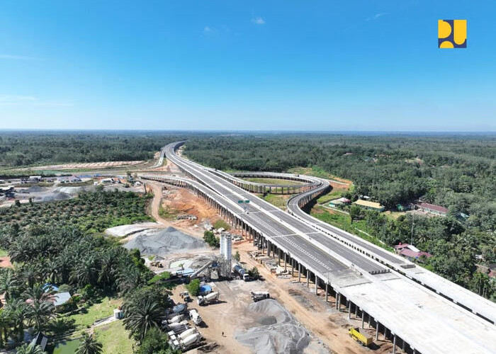 Interchange Ness Muara Jambi Hampir Rampung, Waktu Tempuh ke Kota Jambi Cepat