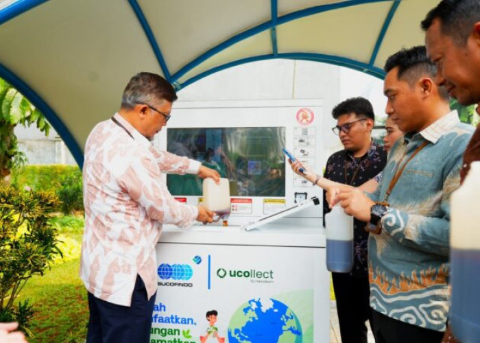SUCOFINDO Dorong Pengelolaan Minyak Jelantah Bernilai Tambah melalui Peresmian UCOllect Box