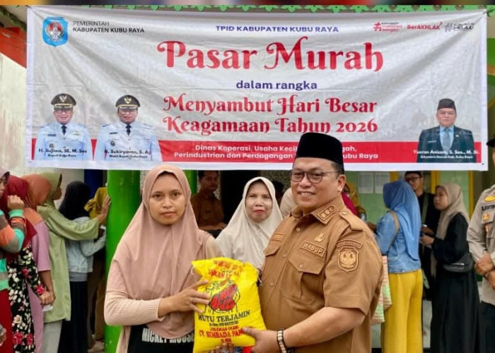 Jelang Idulfitri, Operasi Pasar Kubu Raya Sediakan 560 Tabung Elpiji