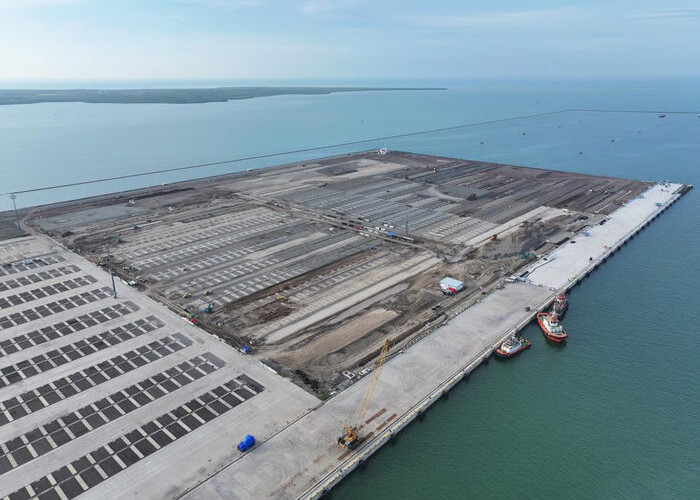 PTPP Percepat Pembangunan Infrastruktur Maritim Berkelas Dunia Proyek Pelabuhan Patimban