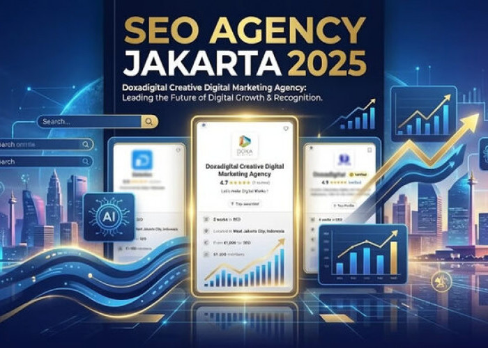 Doxadigital Masuk Daftar Rekomendasi SEO Agency Jakarta 2025 versi Sortlist dan Clutch