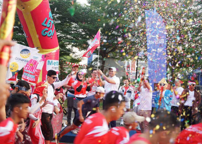 Semarakan HUT RI Ke-80 Seribu Peserta Sukseskan Run for Fun 5K