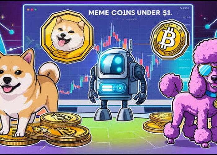 Mau Memecoin Murah? Ini Daftar Token di Bawah $1 yang Sedang Naik Daun!