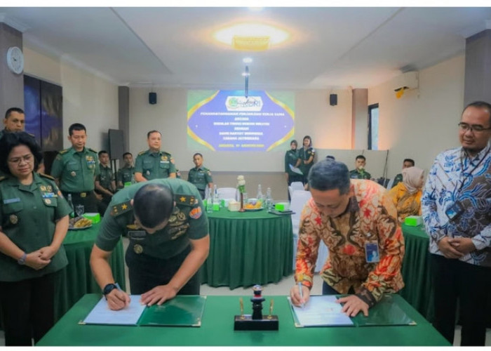 BRI Branch Office Jatinegara dan Sekolah Tinggi Hukum Militer Teken Kerja Sama