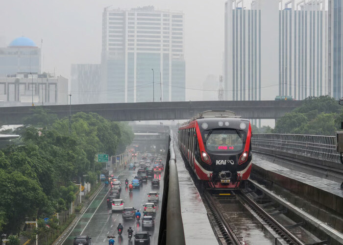 Malam Iduladha, KAI Layani 107.187 Pengguna LRT Jabodebek