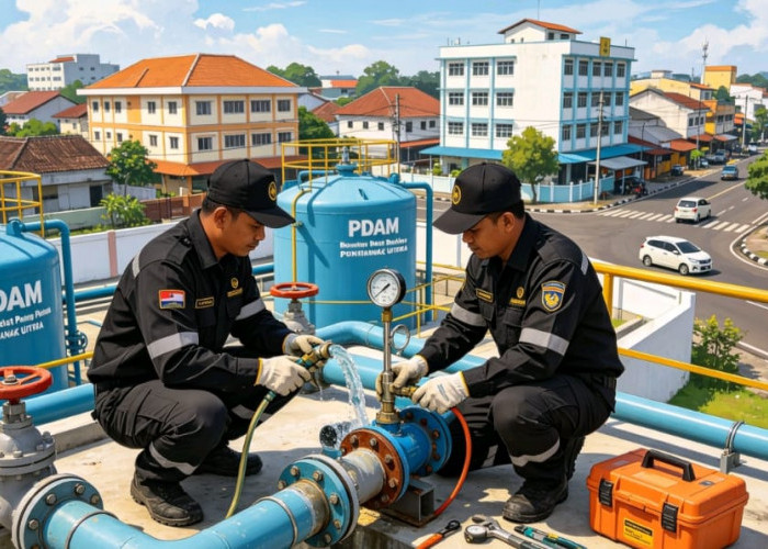 PDAM Informasikan Distribusi Air di Pontianak Utara Alami Gangguan 16 April 2026