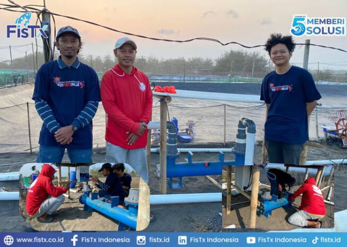 Solusi Terlengkap Budidaya: FisTx Tunjukkan Komitmen #MerdekaBersamaFisTx Lewat Kerja Sama Operasional Tambak