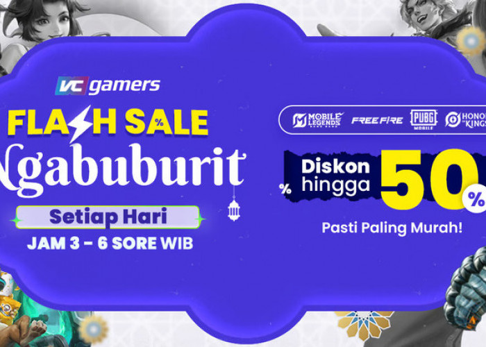 VCGamers Tebar Diskon Top Up Game Hingga 50% Selama Bulan Ramadhan