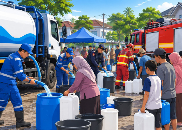 PDAM Pontianak Salurkan Air Bersih Layak Konsumsi di Pontianak Timur