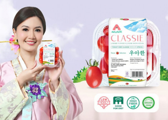 Artis Asty Ananta Hadirkan Cherry Tomato Stevia Premium Pertama di Indonesia dengan Inovasi teknologi Infusion