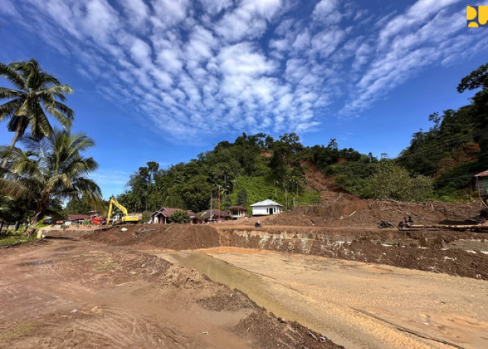 Selamatkan Masa Tanam, Kementerian PU Pulihkan Irigasi Batang Anai Terdampak Longsor di Sumatera