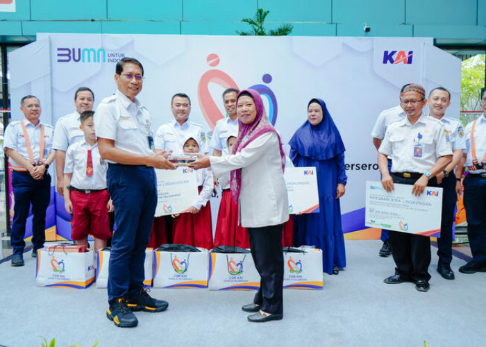 KAI Divre III Palembang Catat Selama Semester I 2025, Salurkan program TJSL Sebesar 2,154 Milyar