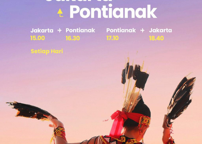 Lebaran dan Liburan di Jakarta! Batik Air Hadirkan Penerbangan Langsung dari Pontianak