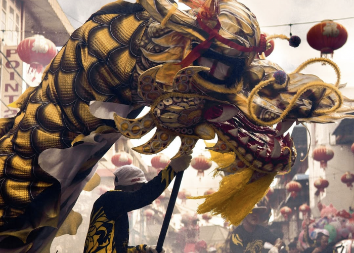 Sembilan Naga Jalani Ritual Buka Mata, Meriahkan Puncak Festival Cap Go Meh di Singkawang