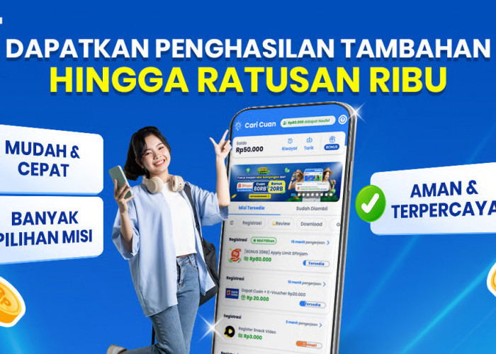 Pintarnya: Hadirkan Misi Cari Cuan, Peluang Penghasilan Tambahan hingga Ratusan Ribu Rupiah