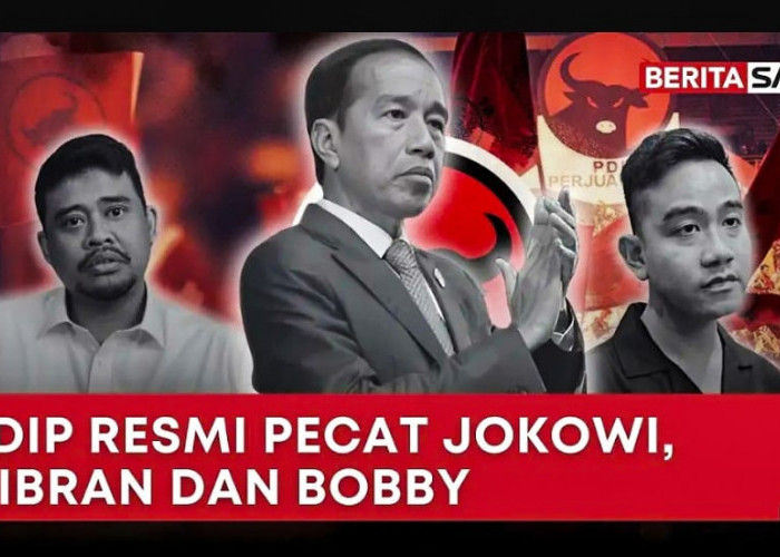 Instruksi Tegas Megawati, PDIP Resmi Pecat Jokowi, Gibran, dan Bobby