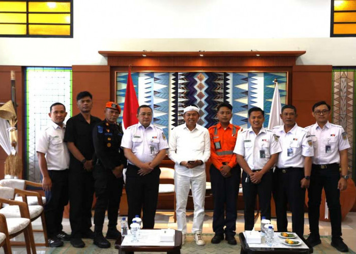 KAI Daop 2 Bandung Sampaikan Terima Kasih Kepada Gubernur Jawa Barat