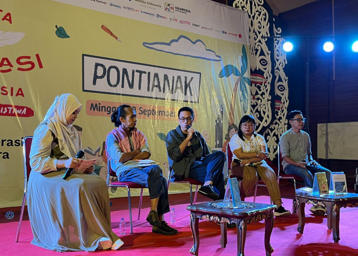 Cerita Khatulistiwa: Pesta Literasi Indonesia 2025 Hadirkan Ruang Perjumpaan di Pontianak