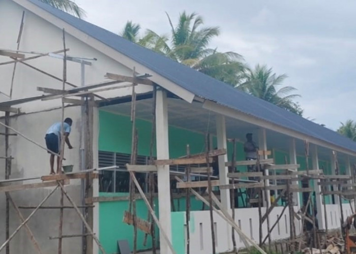 Proyek Pembangunan Gedung SMAN 4 Sungai Kakap Dipantau Lembaga Anti Korupsi Indonesia