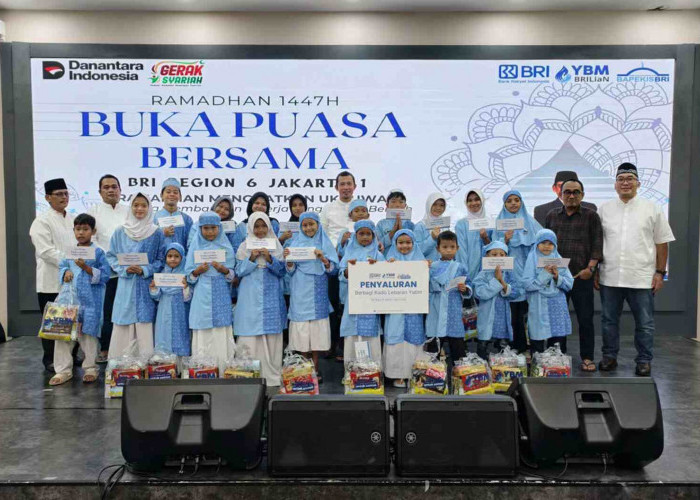 Pererat Silaturahmi, BRI Regional Office Jakarta 1 Gelar Buka Puasa Bersama dan Santunan Anak Yatim