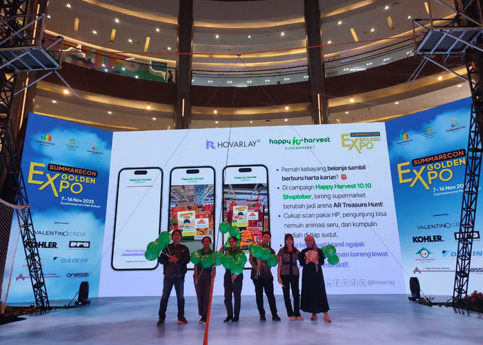 HOVARLAY Transformasikan Aktivasi Brand Lewat AR di Summarecon Golden Expo 2025