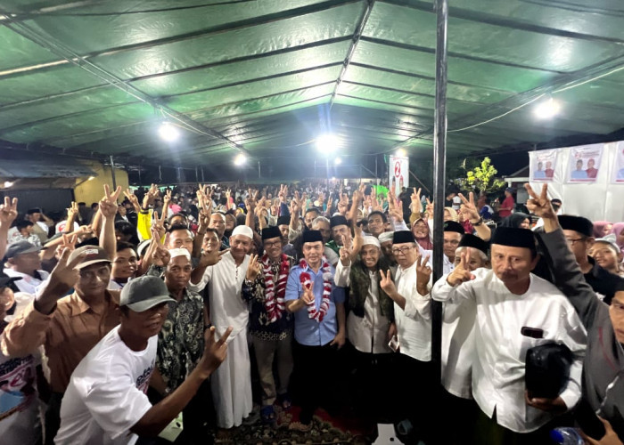 Ditemani Tokoh Penting, Kampanye Norsan Disambut Antusias Ribuan Warga Teluk Batang