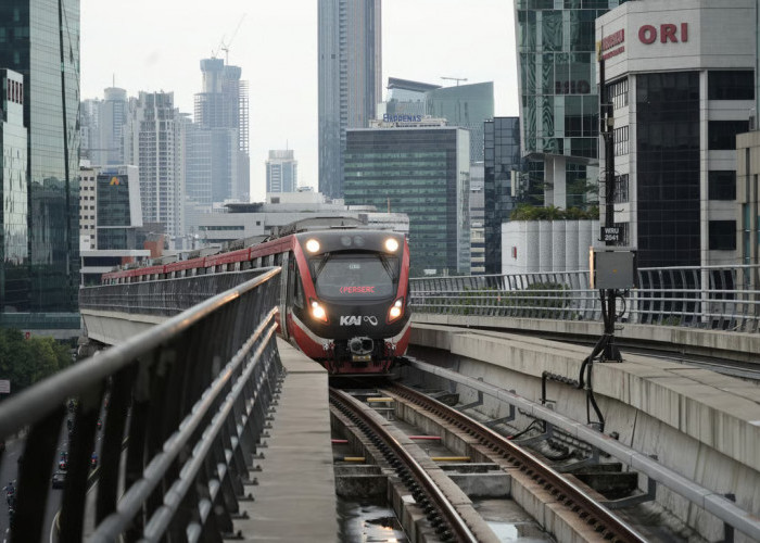 Makin Andal untuk Mobilitas Harian, Ketepatan Waktu LRT Jabodebek Tembus 99 Persen