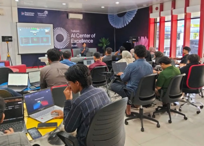 Telkom AI Center Aceh Dorong Generasi Muda Kuasai Teknik 