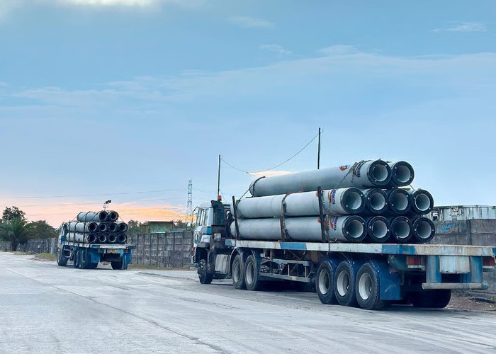 WSBP Suplai Produk Terbaiknya untuk Infrastruktur di Sulawesi Tenggara, Underpass Simpang Lima IBM Konawe