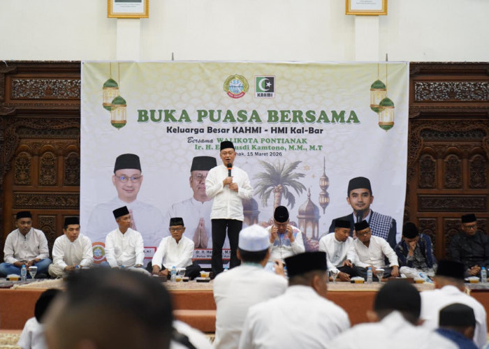 Buka Puasa Bersama KAHMI Pontianak, Wako Edi Kamtono Ajak Alumni HMI Perkuat Sinergi