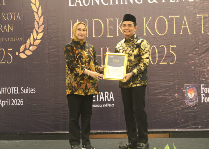 Pontianak Raih Penghargaan Indeks Kota Toleran 2025