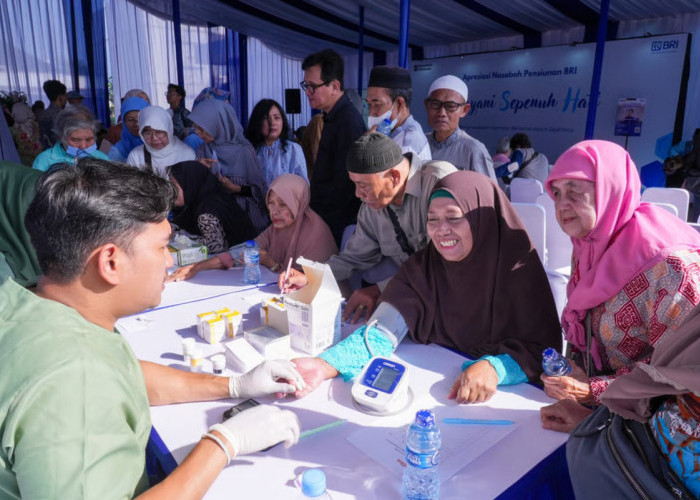 BRI BO Otista dan BRIMedika Gelar Pemeriksaan Kesehatan Gratis dalam Program CX 100 untuk Nasabah Pensiunan