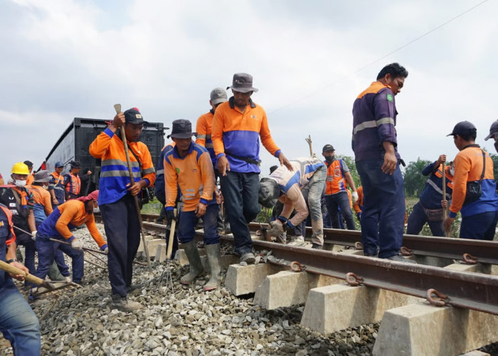KAI Divre I Sumut Percepat Perbaikan Jalur Medan – Binjai